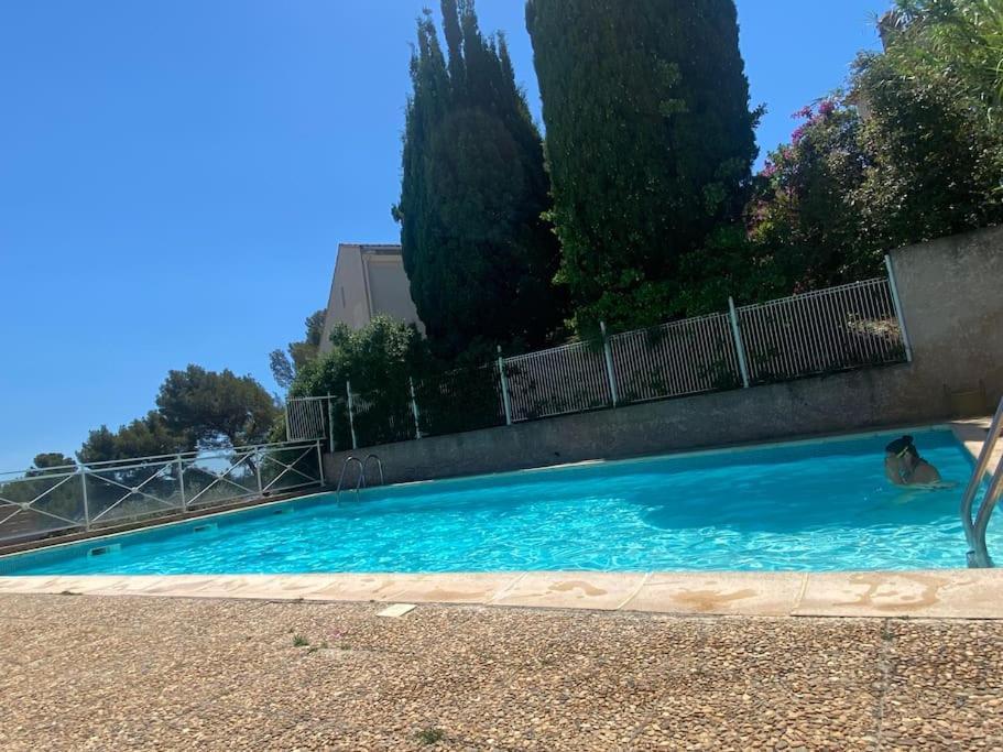 La Digue, 2 Chambres, Vue Mer Et Piscine La Seyne-sur-Mer Eksteriør bilde